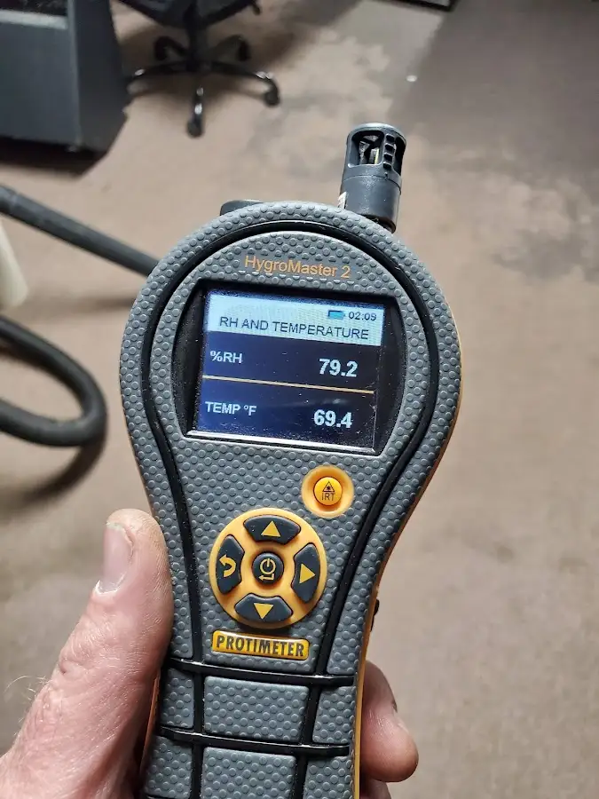 Moisture meter humidity assessment for Fire & Smoke Damage Restoration in Layhill